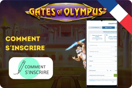 Gates of Olympus France Comment s'inscrire