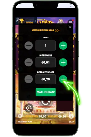 Wählen Sie eine Wette