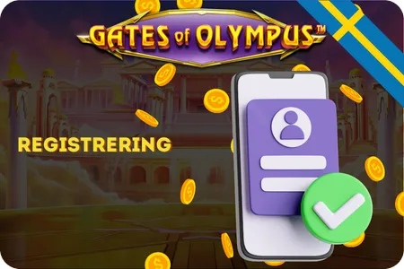 Registrering för Gates of Olympus