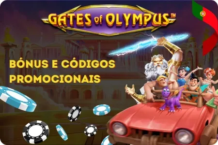 Gates of Olympus Bónus e códigos promocionais