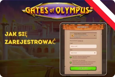 Jak się zarejestrować w Gates of Olympus