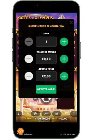 Definição da aposta Gates of Olympus Portugal